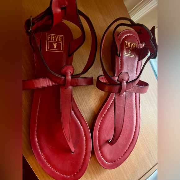 FRYE Leather Rachael Sandals - Picture 3 of 7